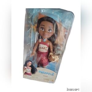 DISNEY 2024 PETITE MOANA 2 - MOANA 6 " DOLL WITH SEASHELL